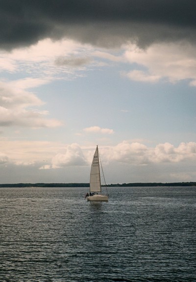 Sailboat in Sonderborg Denmark
